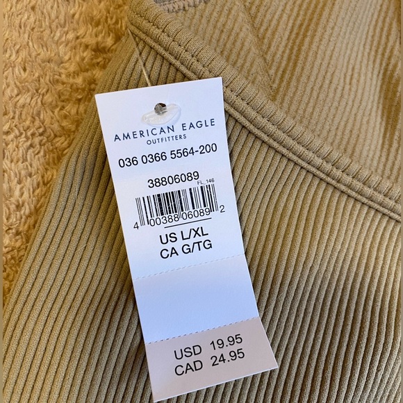 American Eagle Cropped Halter - Sz L/XL - Picture 3 of 3